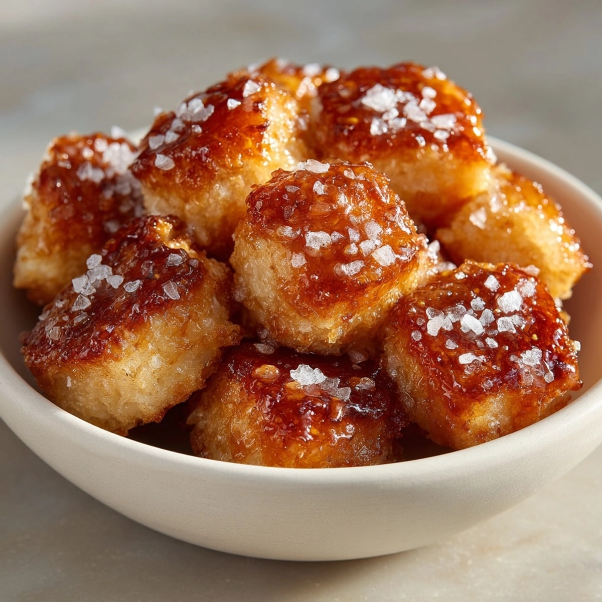 Homemade Honey Butter Pretzel Nuggets: a buttery delight, warm out of the oven.