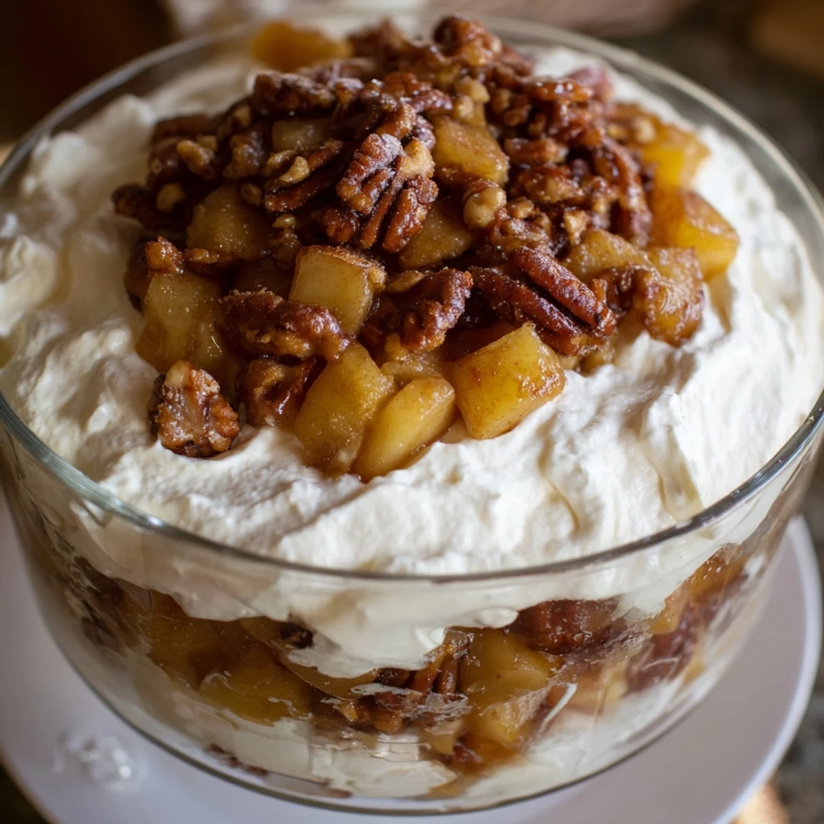 Spiced Apple Praline Whip Dip