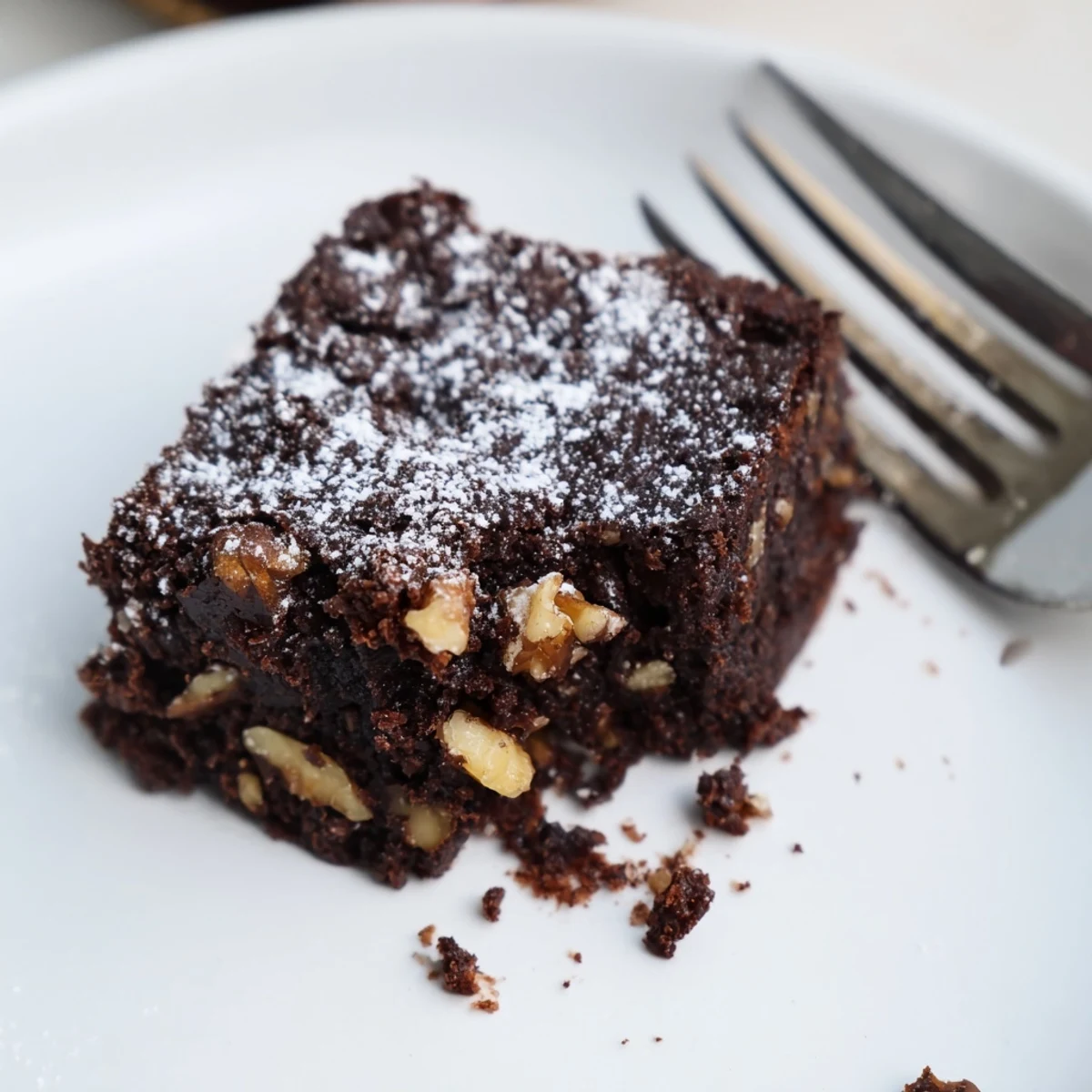 Zero-Waste Brownies Nut Pulp