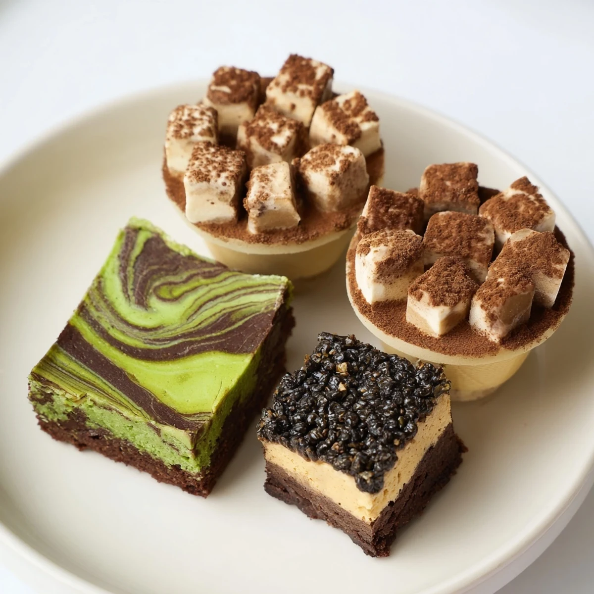 Experience the delightful layers of Chai Tiramisu, infused with warm spices and creamy goodness.  