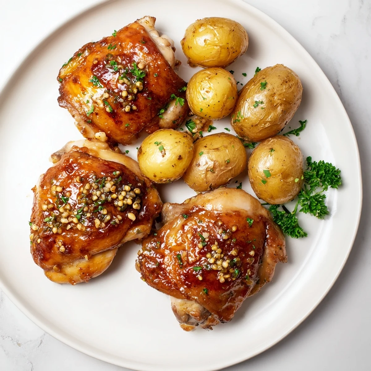 Honey Mustard Chicken Potatoes