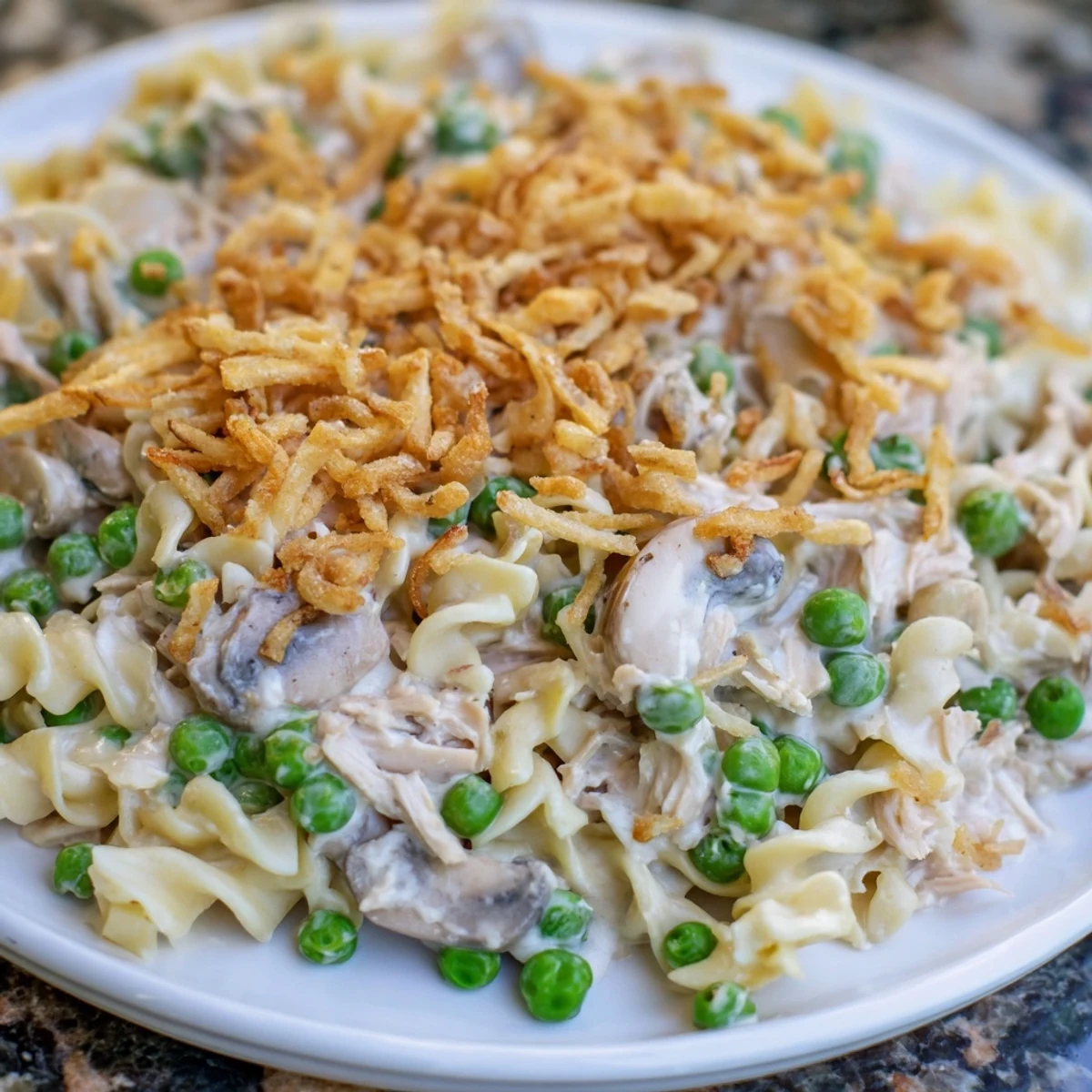 Homemade Tuna Noodle Casserole