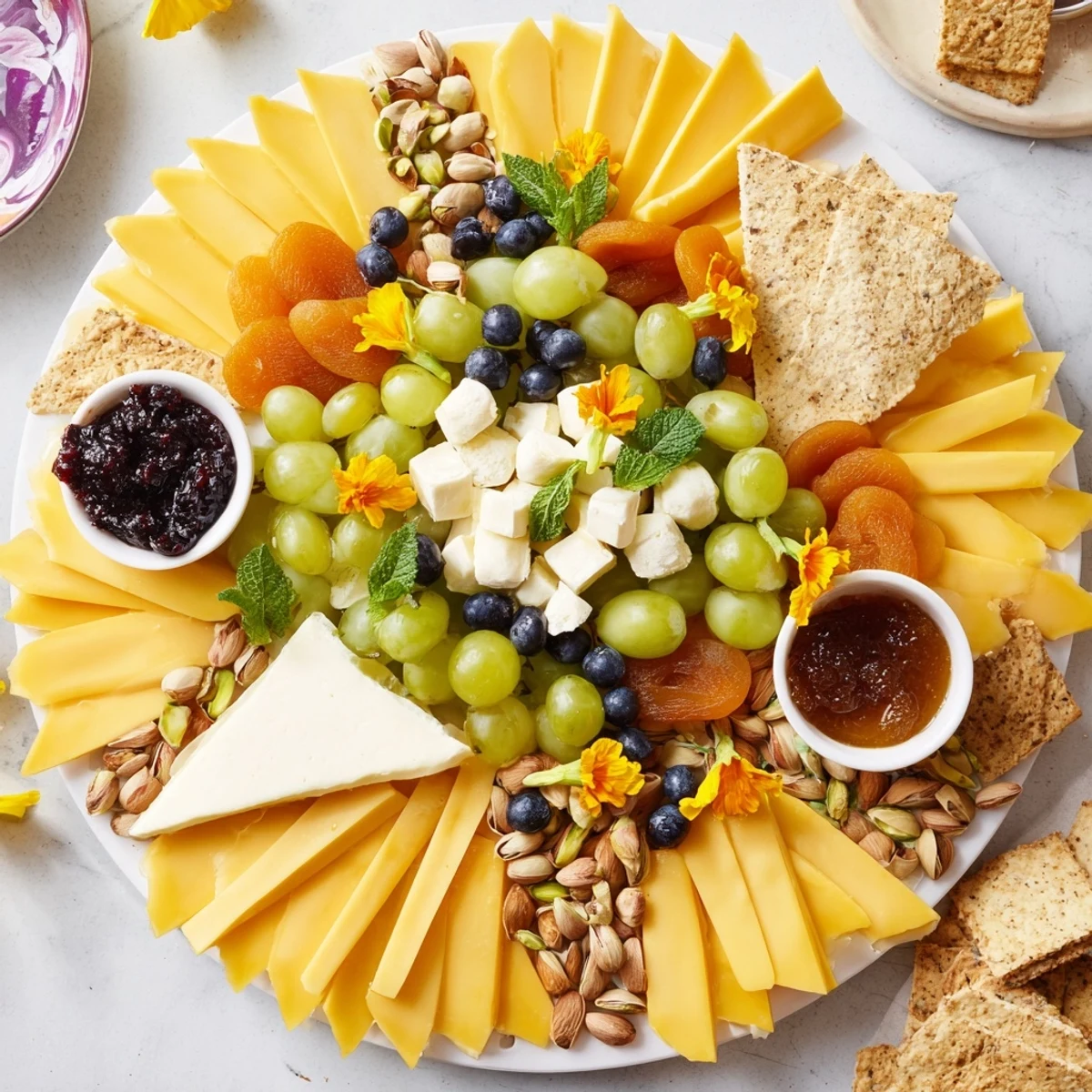 Daffodil Cheese Board Delight