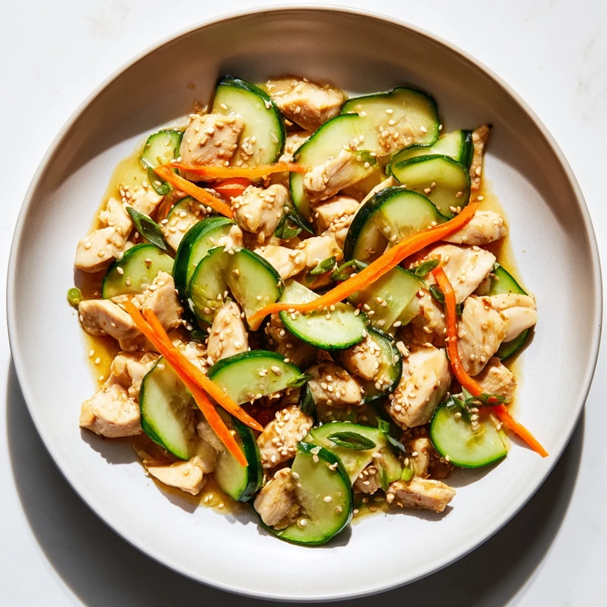 Vibrant photo of Deli Container Shaker Chicken Salad, ideal for a quick, healthy lunch, fully prepped in a jar.