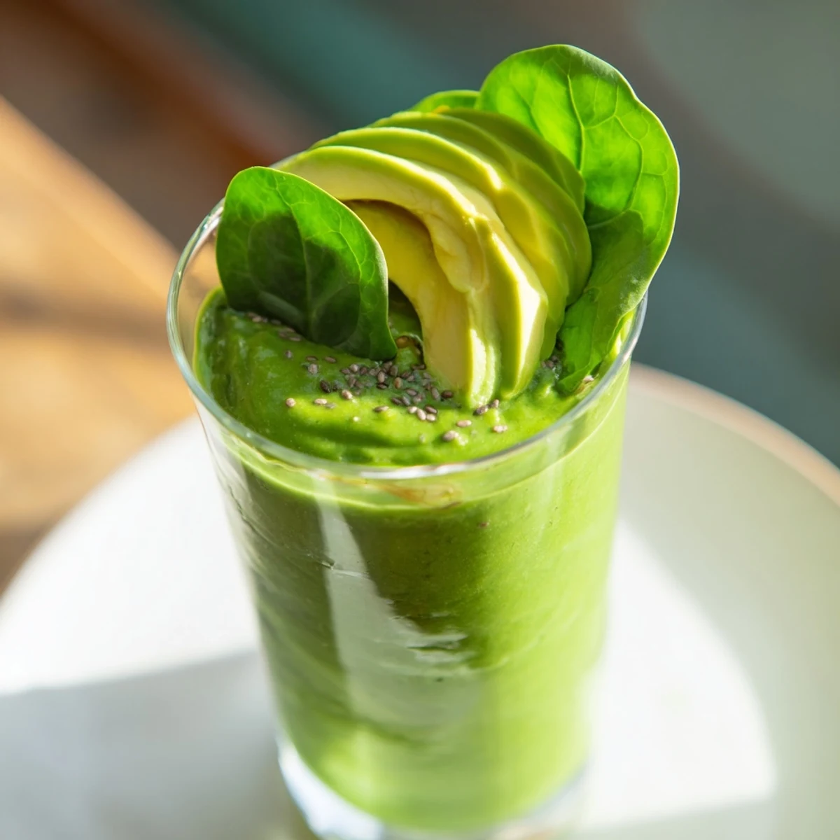 Spinach Avocado Green Drink