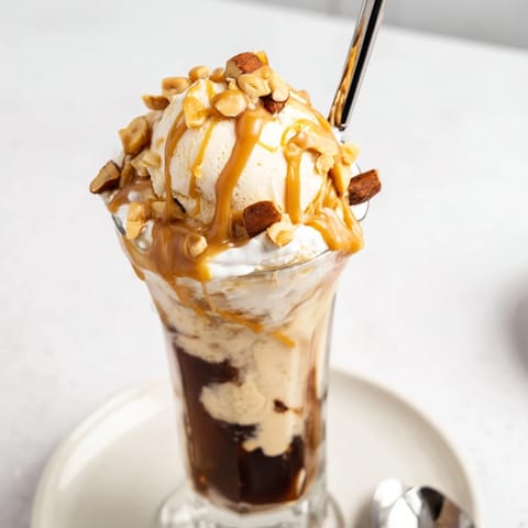 Peanut Butter Bourbon Soda Float