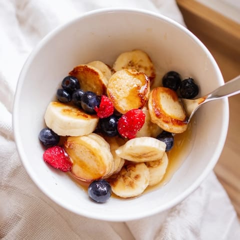 Mini Pancake Cereal Breakfast