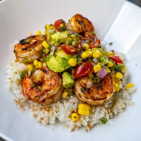 Easy Grilled Shrimp Bowl