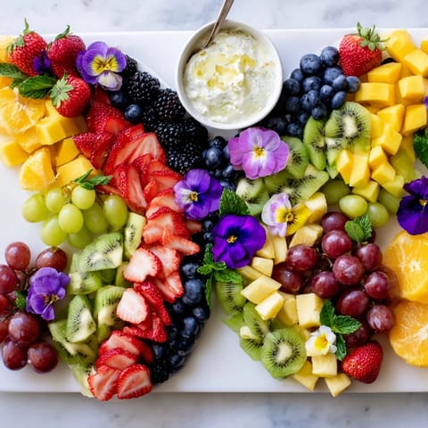 Butterfly Garden Fruit Board