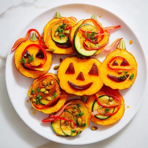 Pumpkin Lantern Halloween Plate