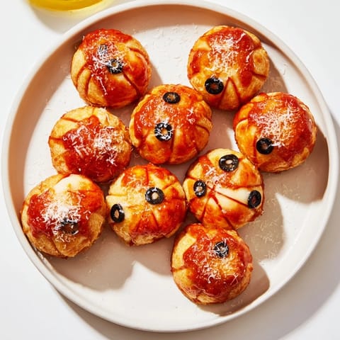 Basketball Pizza Bites
