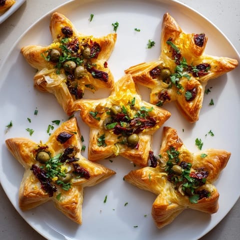 Olive Sundried Tomato Stars