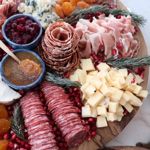 Winter Forest Meat Cheese