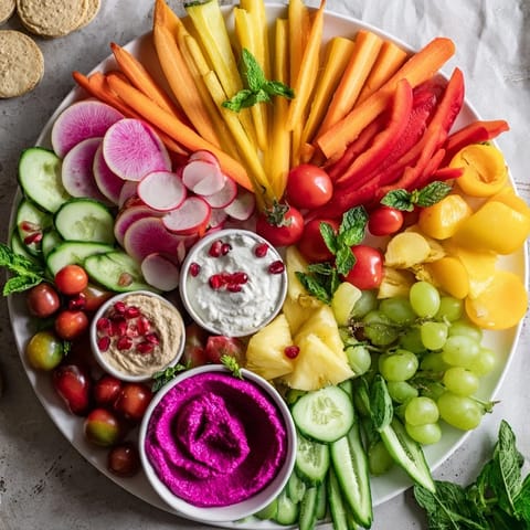 Vegan Global Gardener Platter