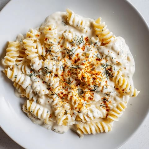 Turkish Yogurt Pasta