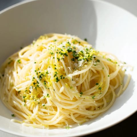 Lemon Capellini Fresh Herbs