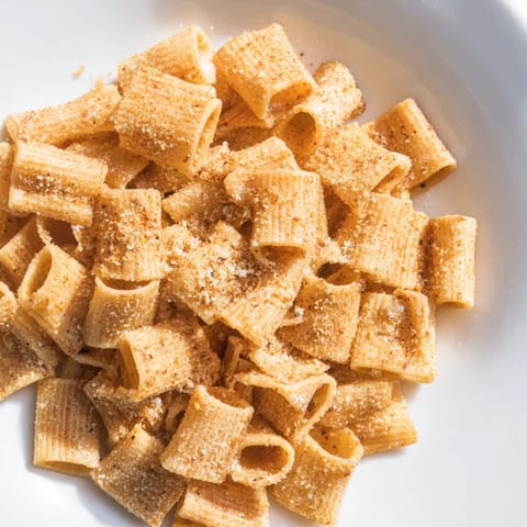 Crunchy Parmesan Pasta Chips