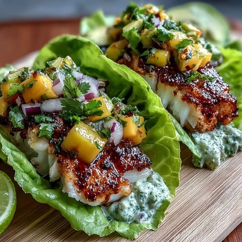 Mango Salsa Grilled Fish