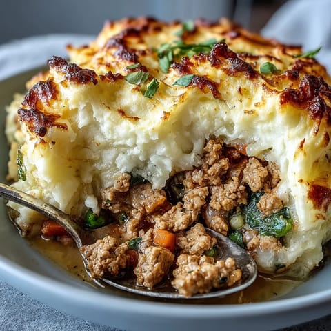 Turkey Shepherds Pie Light