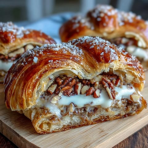 Almond Croissant Sourdough Rolls